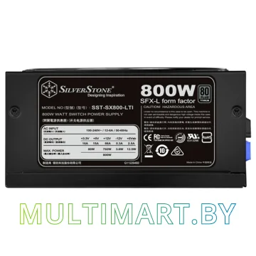 Блок питания SilverStone SX800-LTI v1.2 800W картинка 6